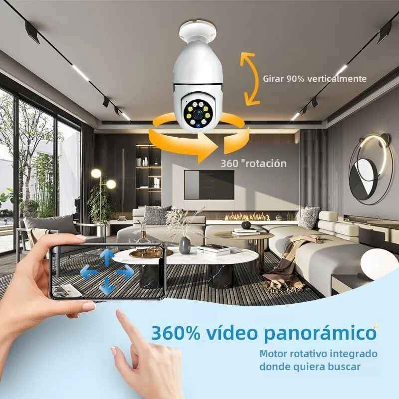 Camara Wifi Ampolleta