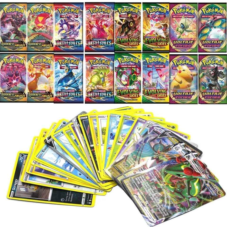 Cartas Pokémon (50 unidades)