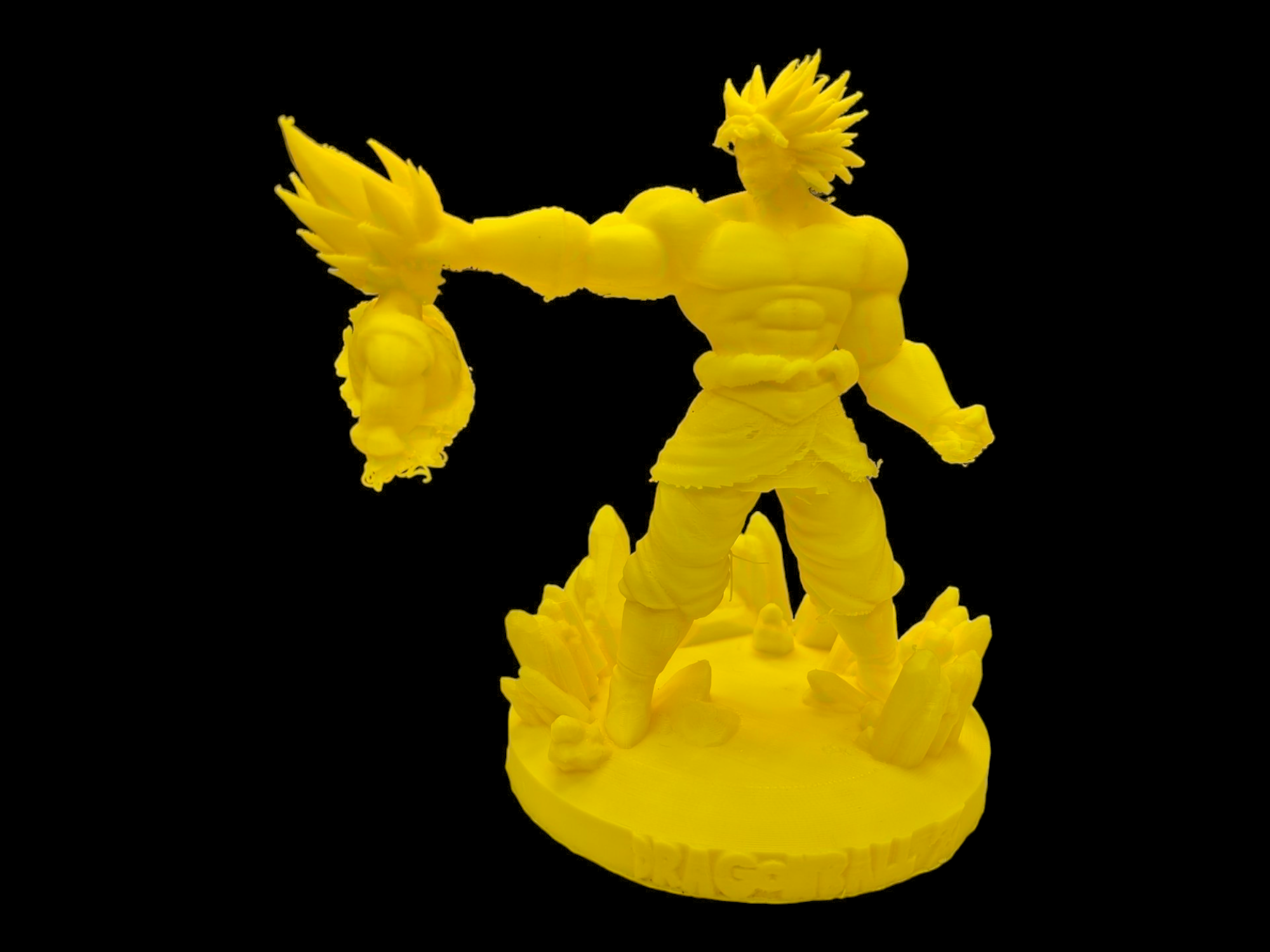 Goku y Broly en Impresión 3D