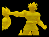 Goku y Broly en Impresión 3D