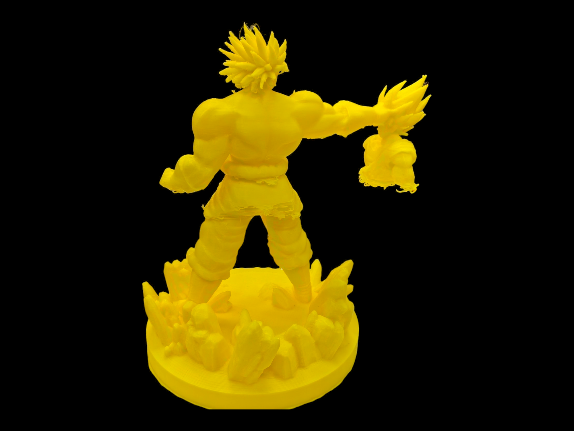 Goku y Broly en Impresión 3D