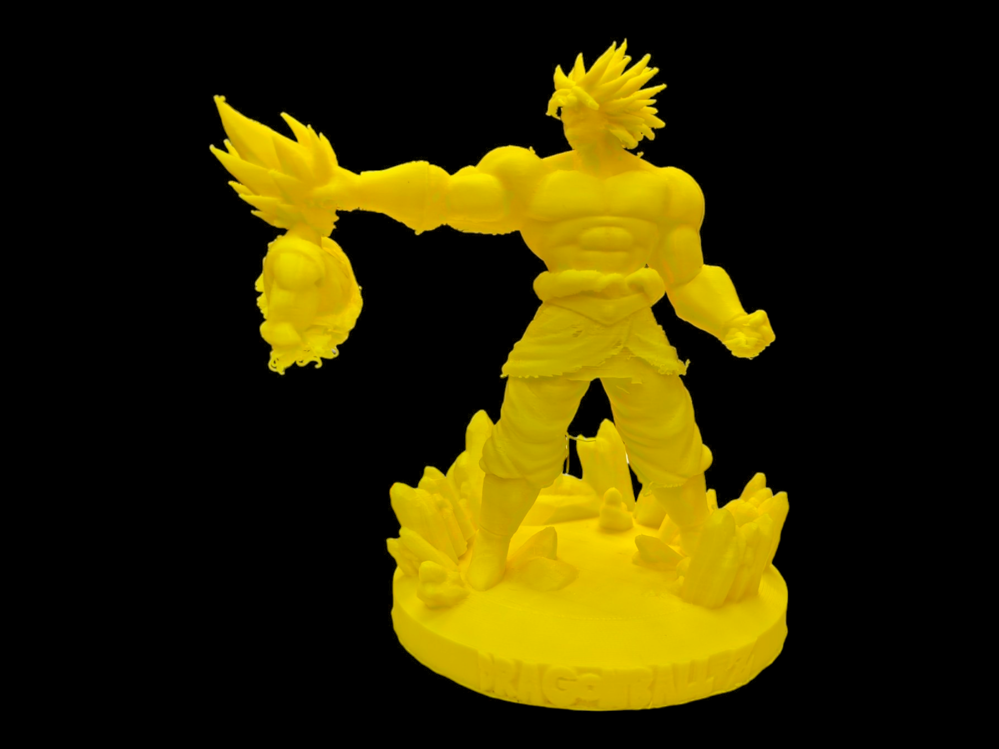 Goku y Broly en Impresión 3D