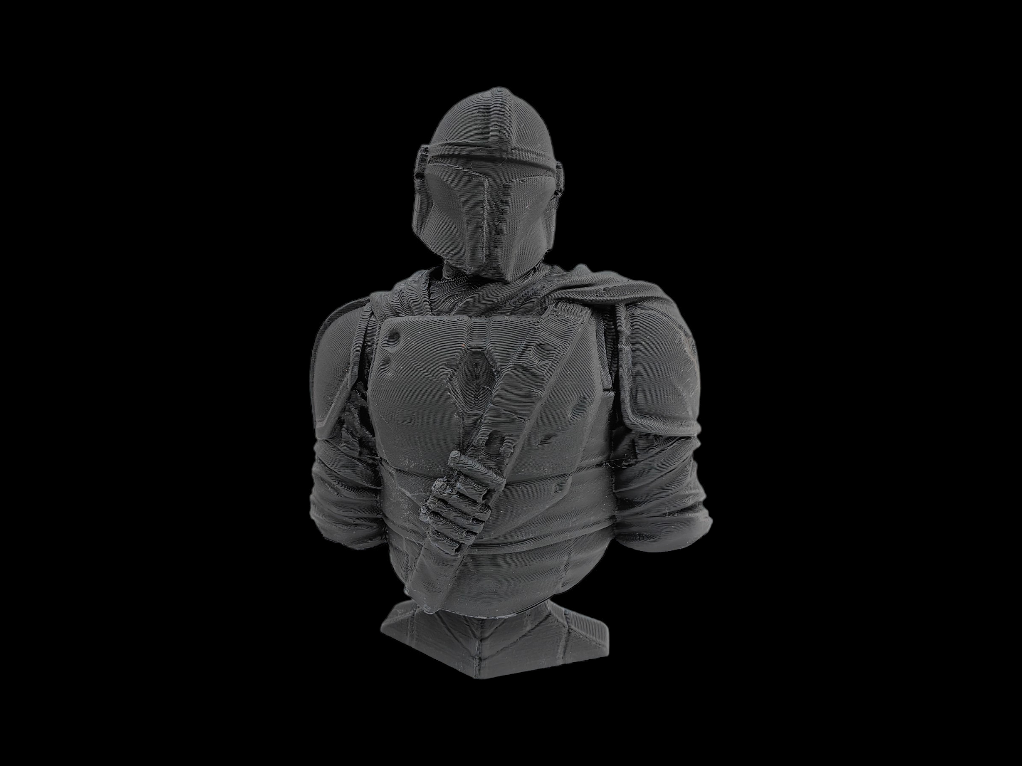 Dorso de Mandalorian en Impresión 3D