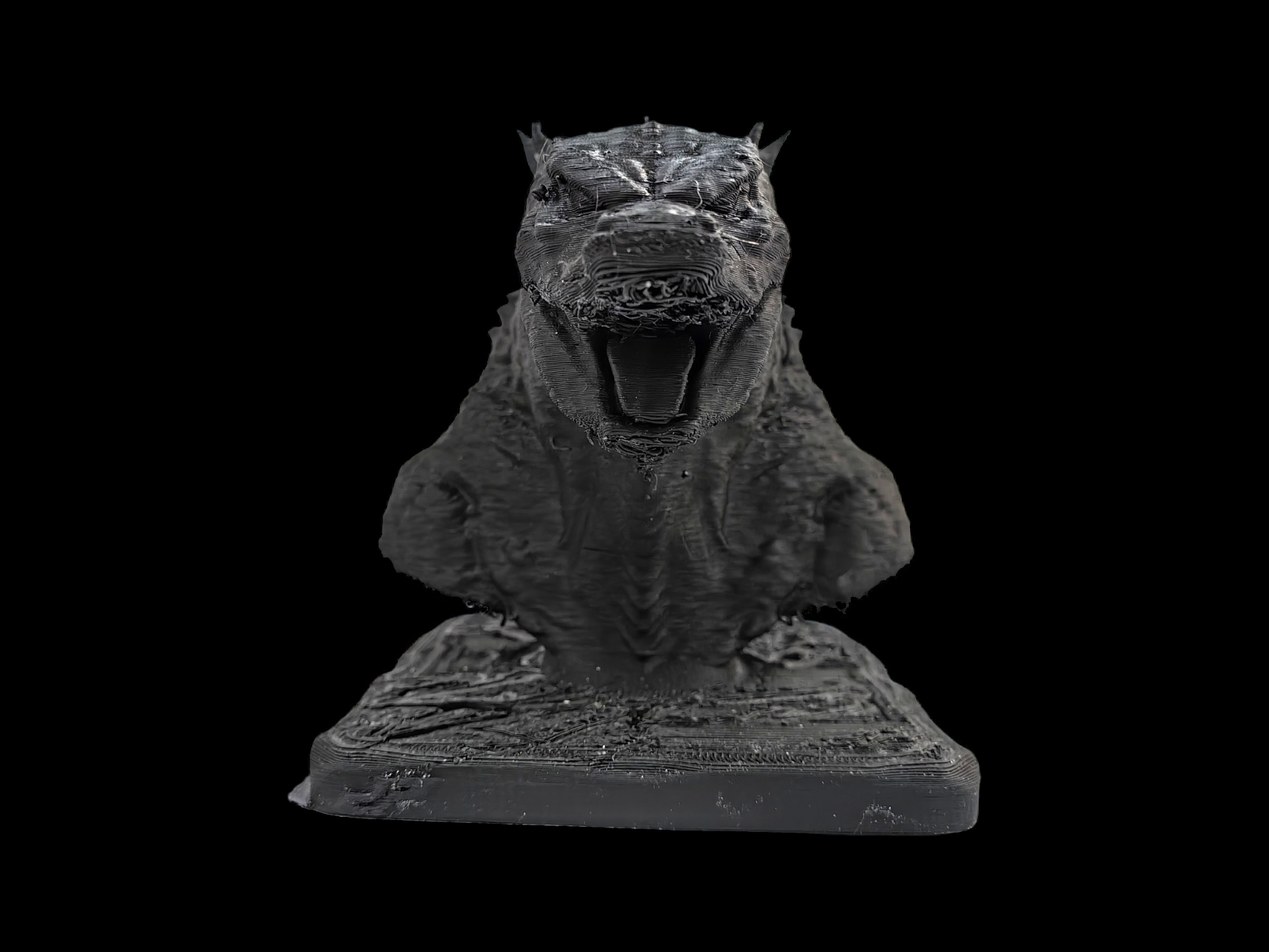 Dorso de Godzilla en Impresión 3D