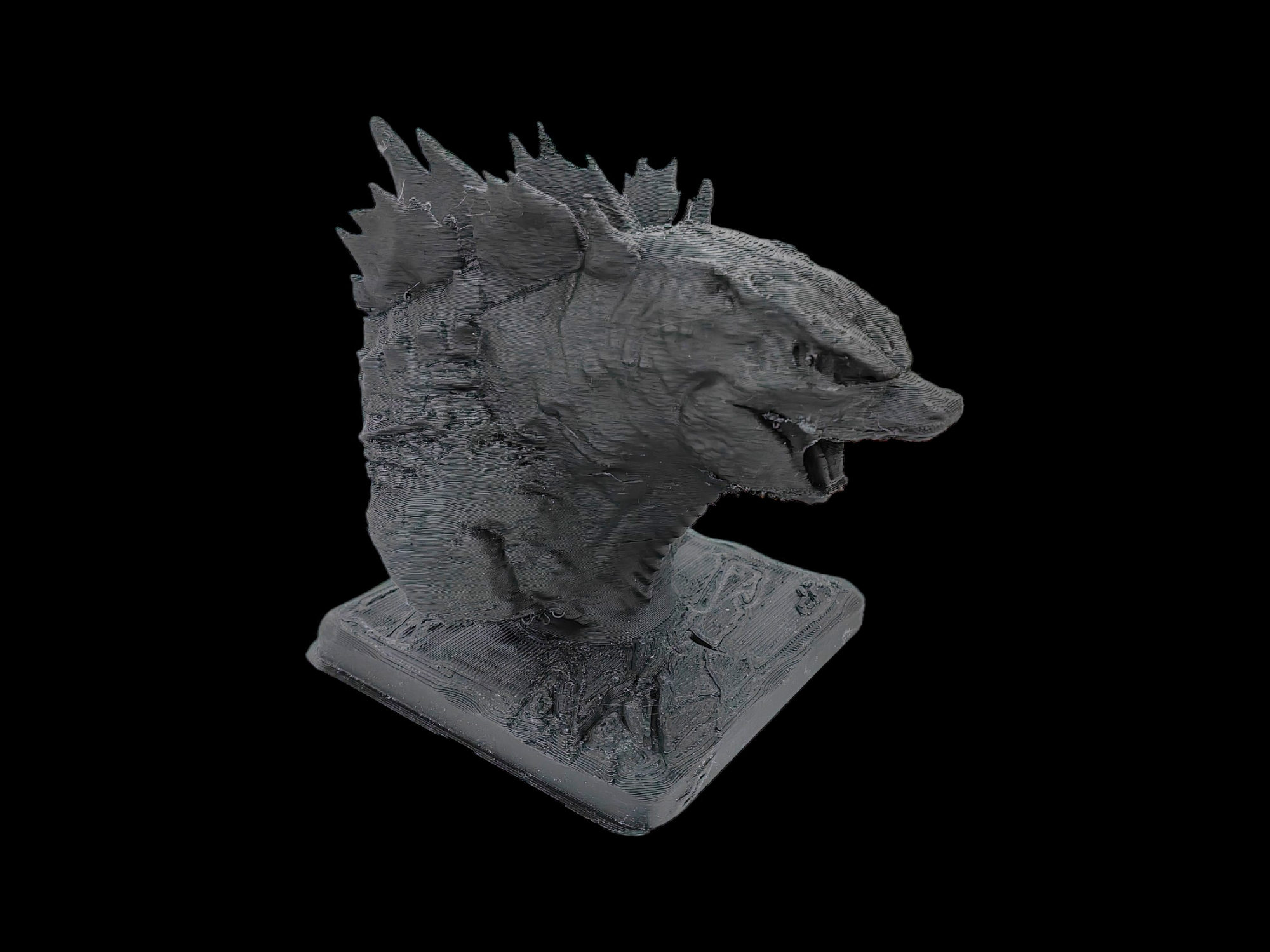 Dorso de Godzilla en Impresión 3D