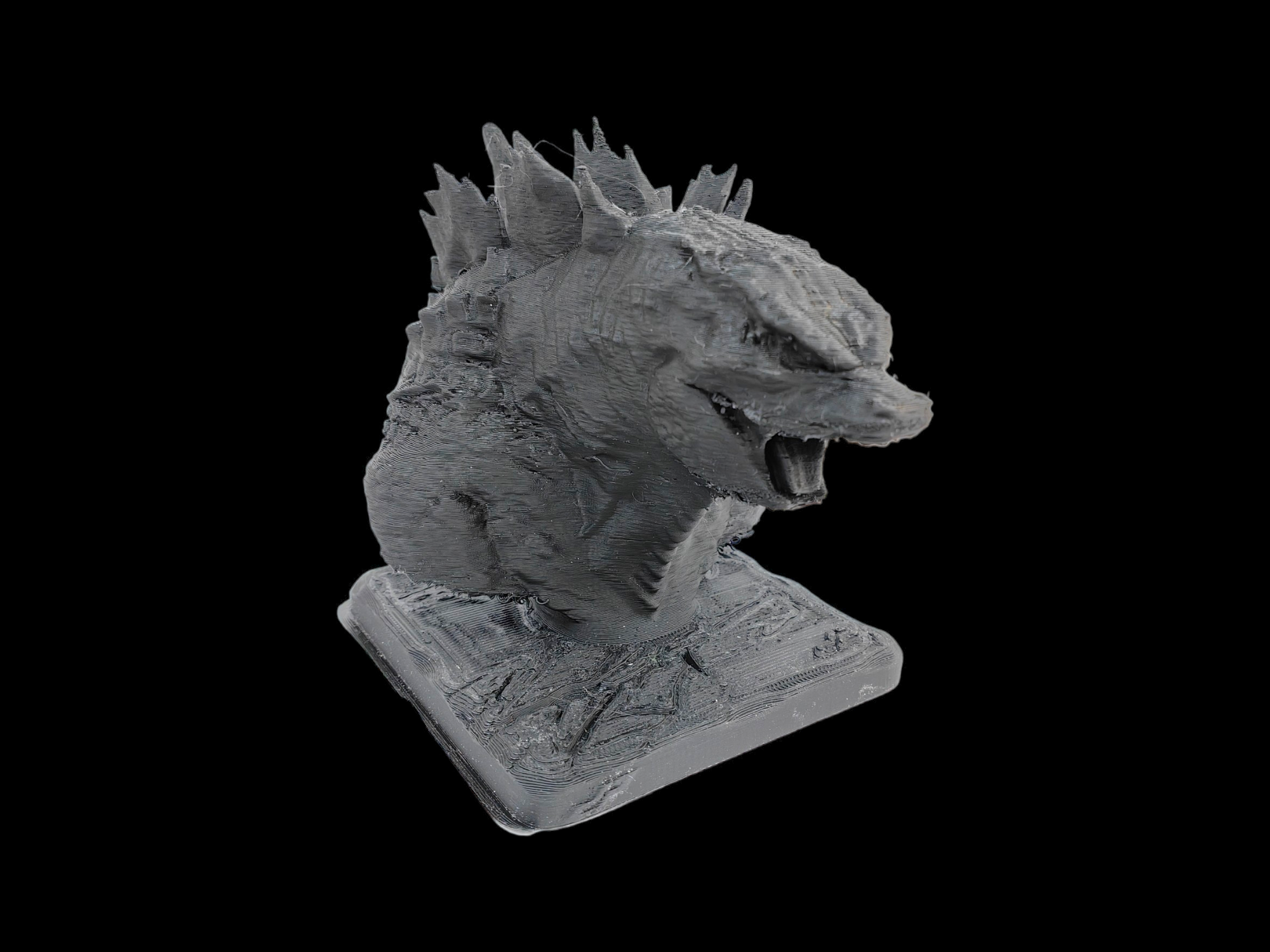 Dorso de Godzilla en Impresión 3D