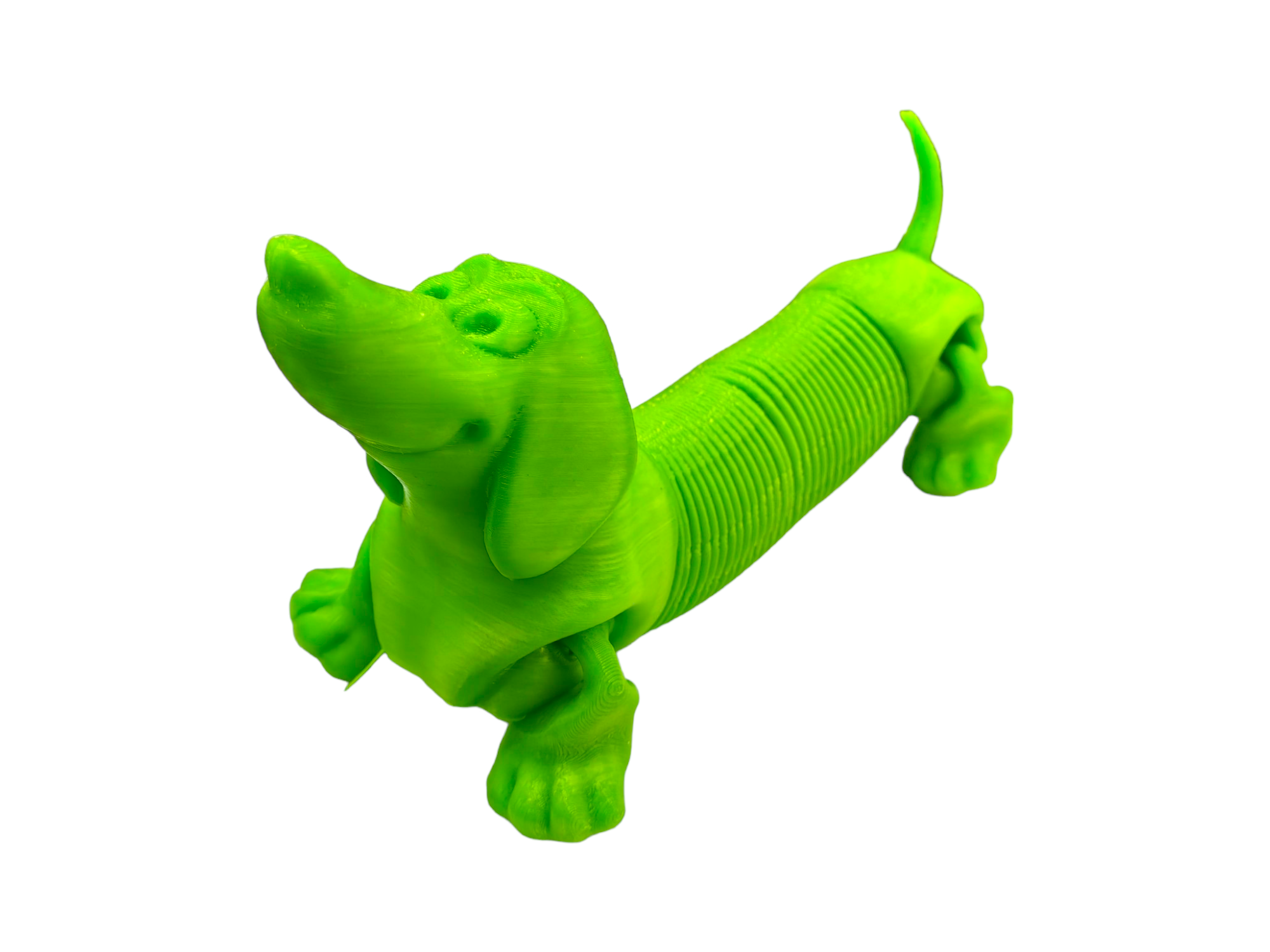 Perro Resorte Articulado en Impresión 3D