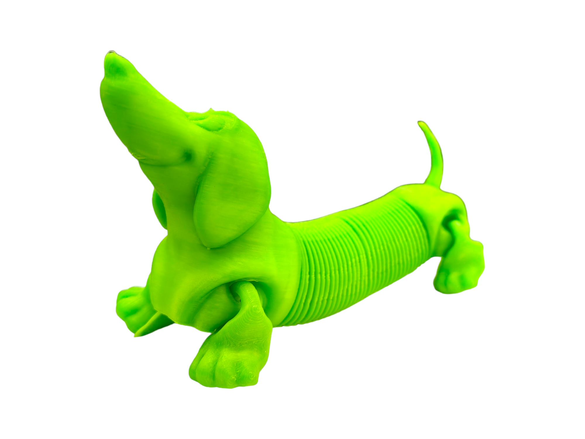 Perro Resorte Articulado en Impresión 3D