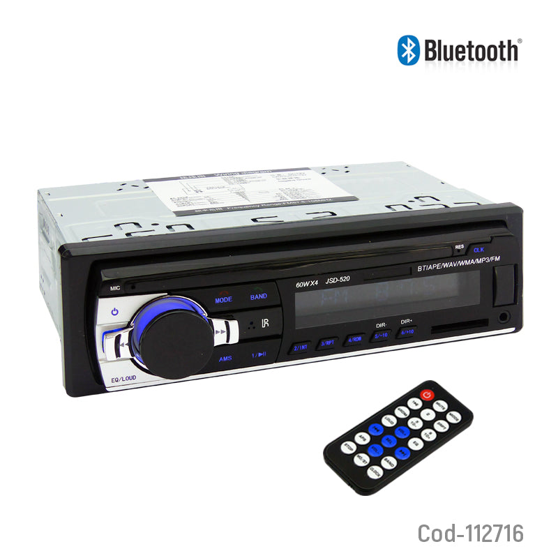 Radio de Auto BT-MP3 (1 DIN)