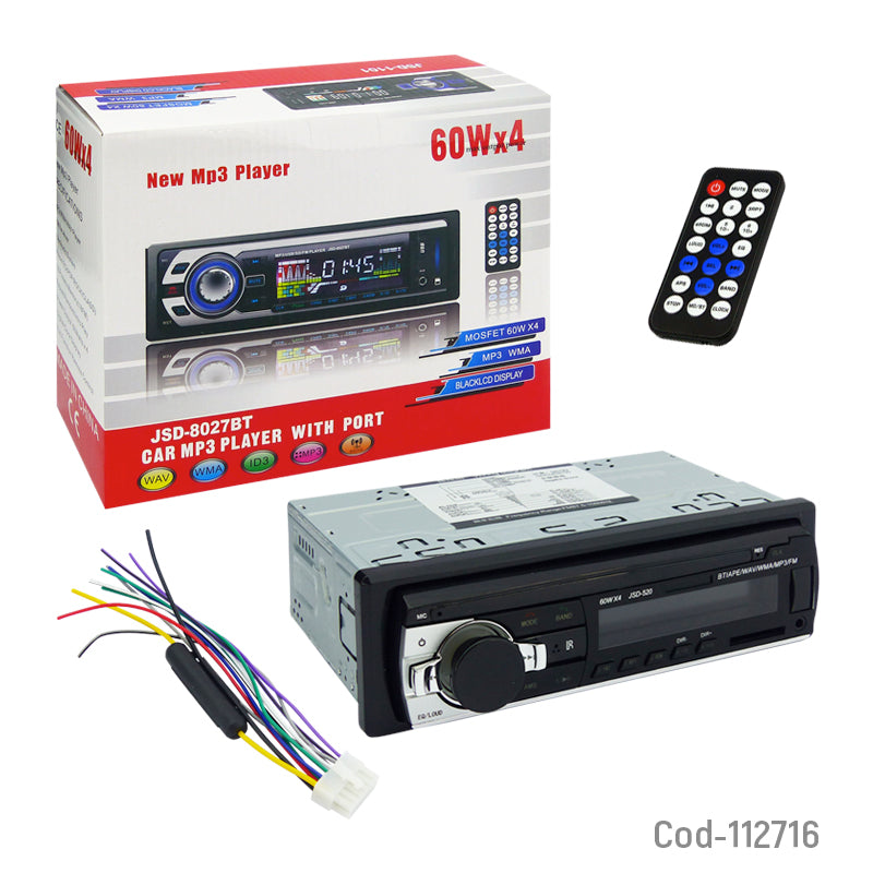 Radio de Auto BT-MP3 (1 DIN)