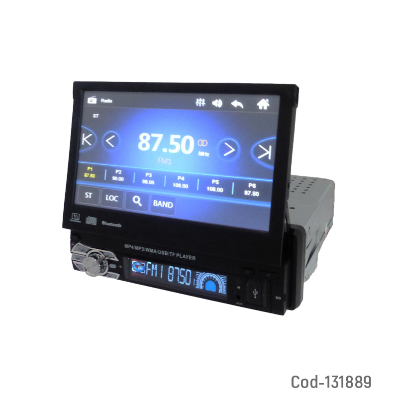 Radio de Auto Plegable (1 DIN)