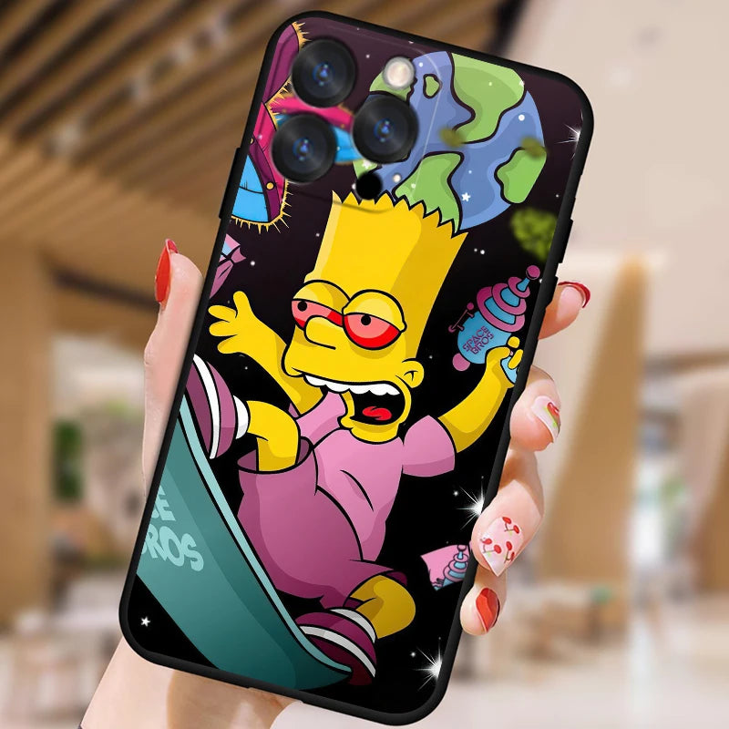 Carcasa iPhone de Los Simpson