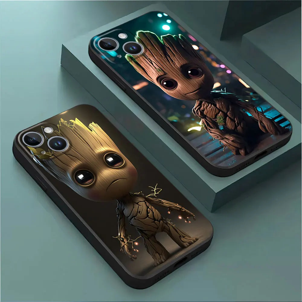 Carcasa iPhone Marvel Groot