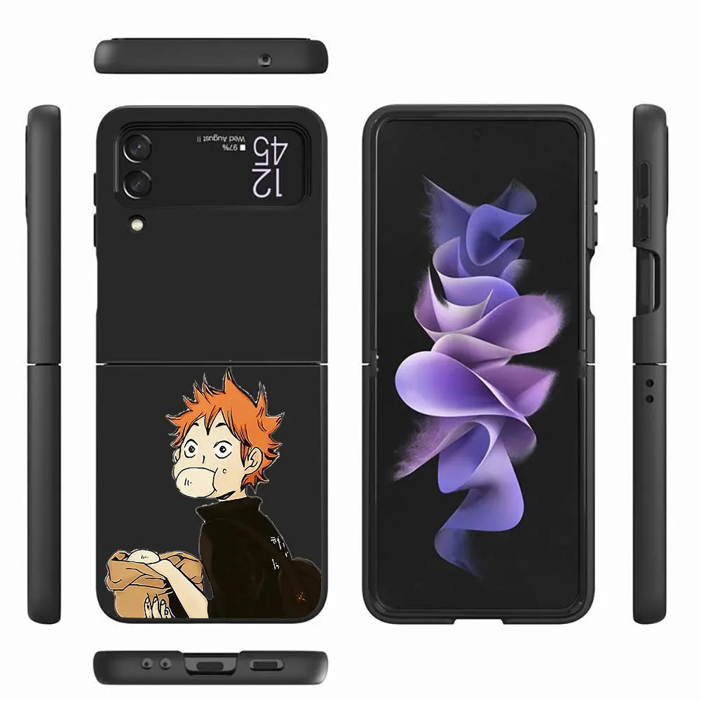 Carcasa Samsung Galaxy Z Flip 3 y 4 5G Anime