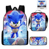 Kit Mochila Sonic 3 en 1