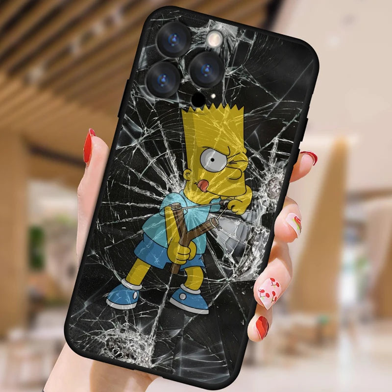 Carcasa iPhone de Los Simpson