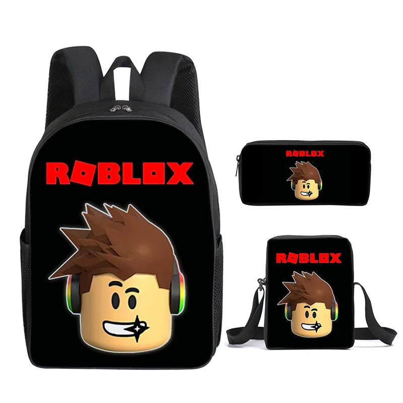 Kit Mochila Roblox 3 en 1