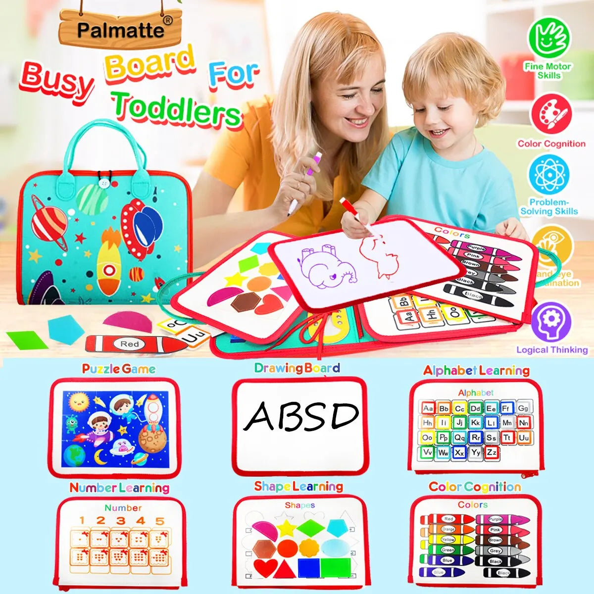 Juego de Aprendizaje Interactivo Montessori