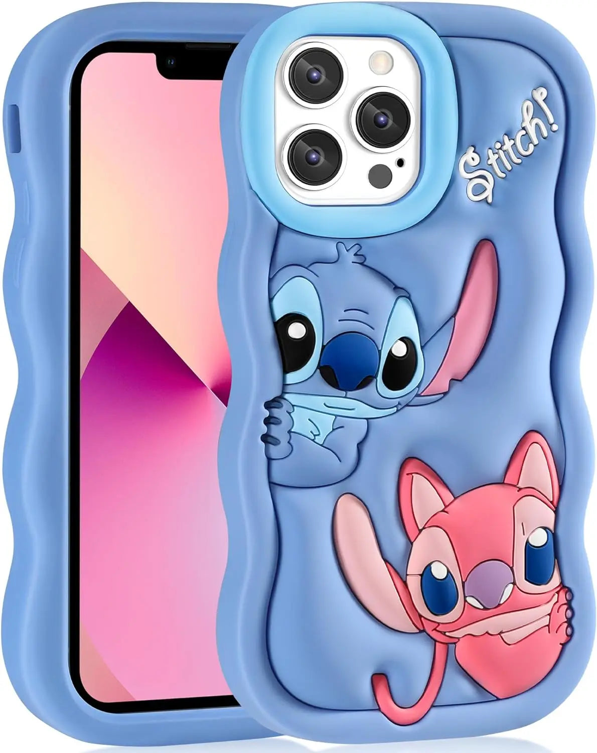 Carcasa iPhone Silicona de Stitch Parte 1