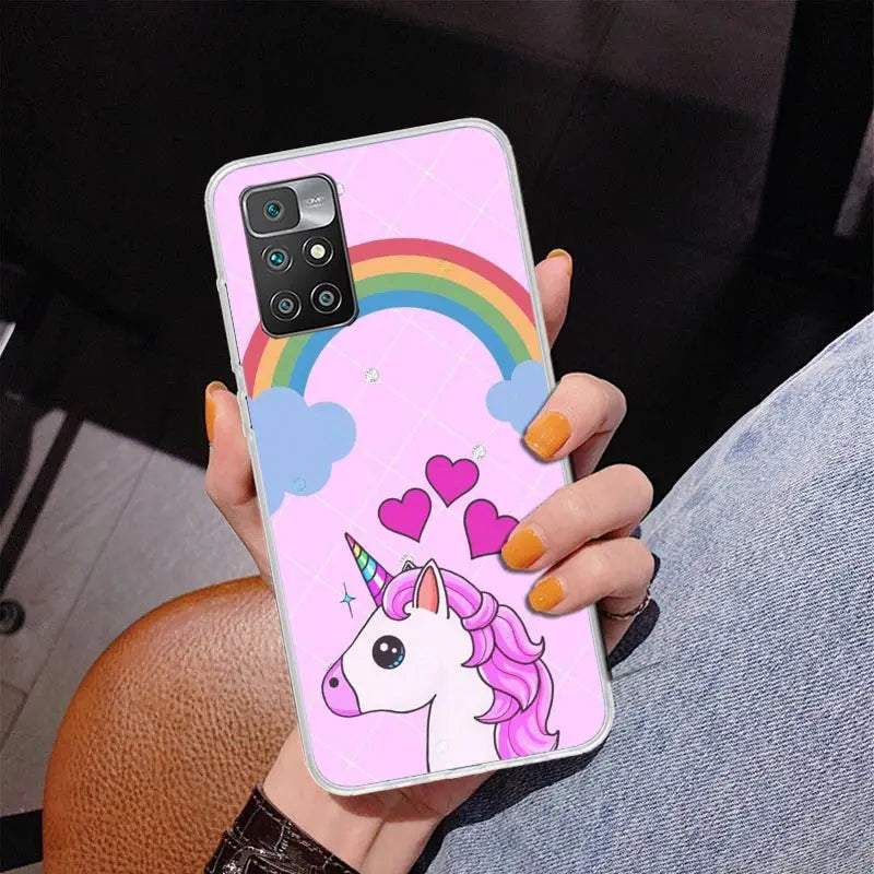 Carcasa Xiaomi Redmi Arcoiris Unicornio Parte 3