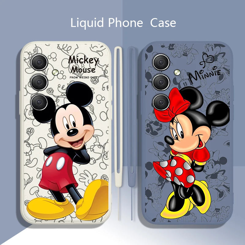 Carcasa Samsung de Mickey y Minnie Disney Parte 1