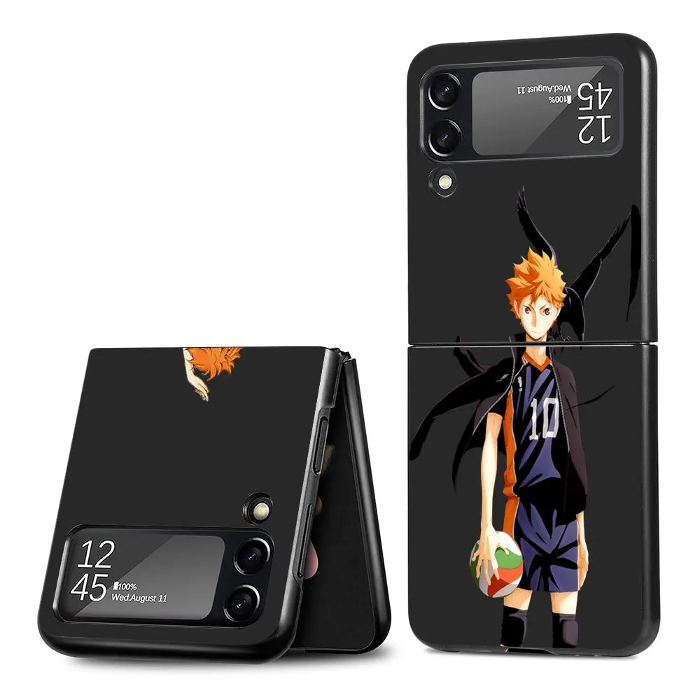 Carcasa Samsung Galaxy Z Flip 3 y 4 5G Anime