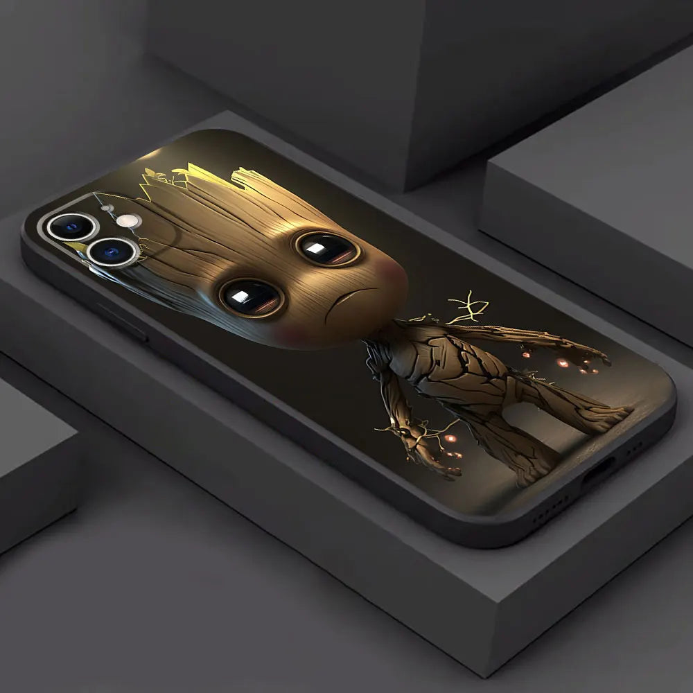 Carcasa iPhone Marvel Groot