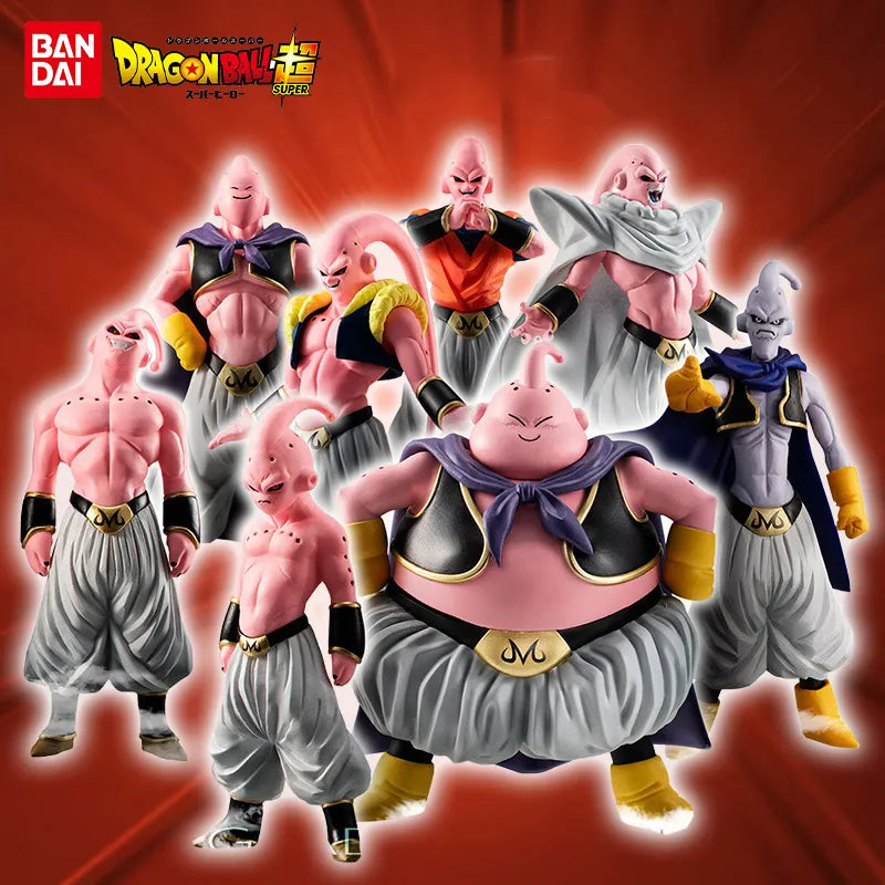 Figuras Majin Buu  8 piezas Dragon Ball