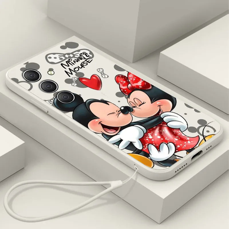 Carcasa Samsung de Mickey y Minnie Disney Parte 1