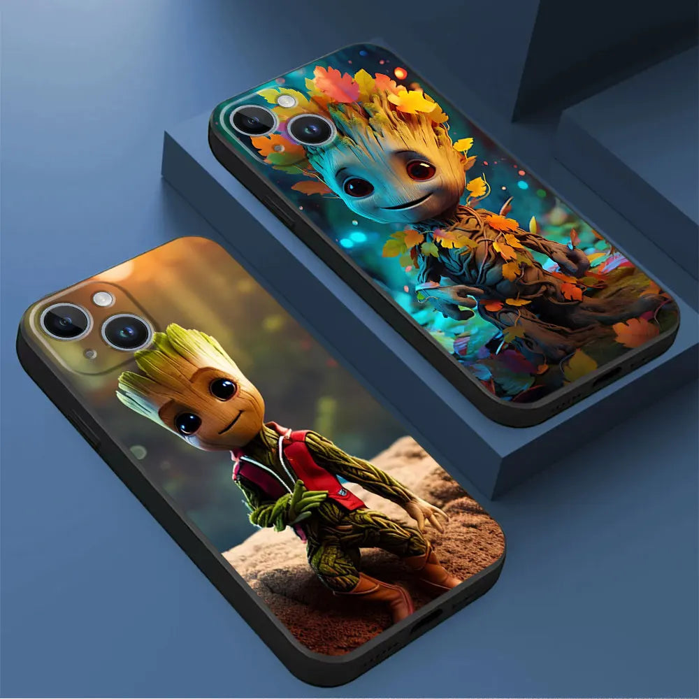 Carcasa iPhone Marvel Groot