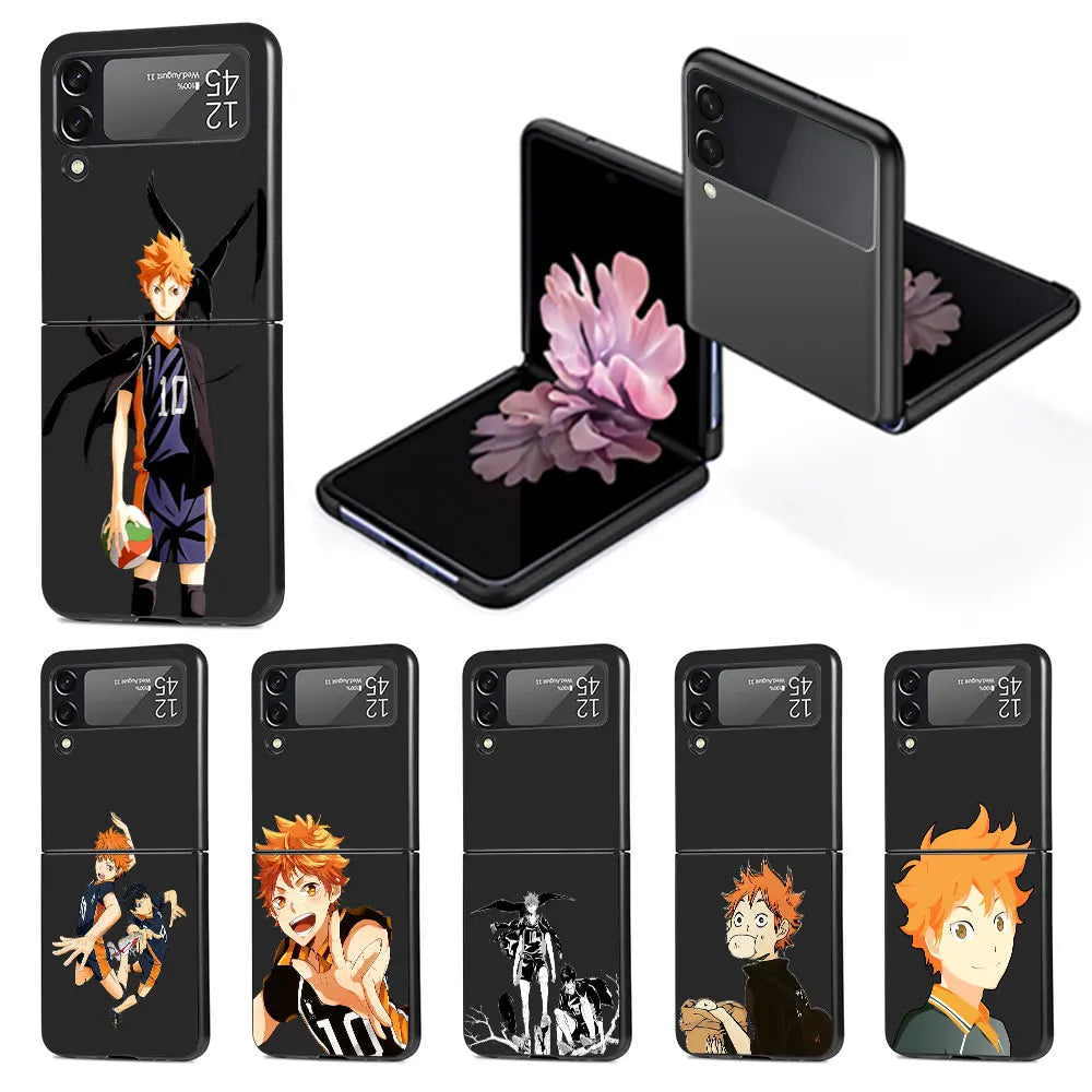 Carcasa Samsung Galaxy Z Flip 3 y 4 5G Anime