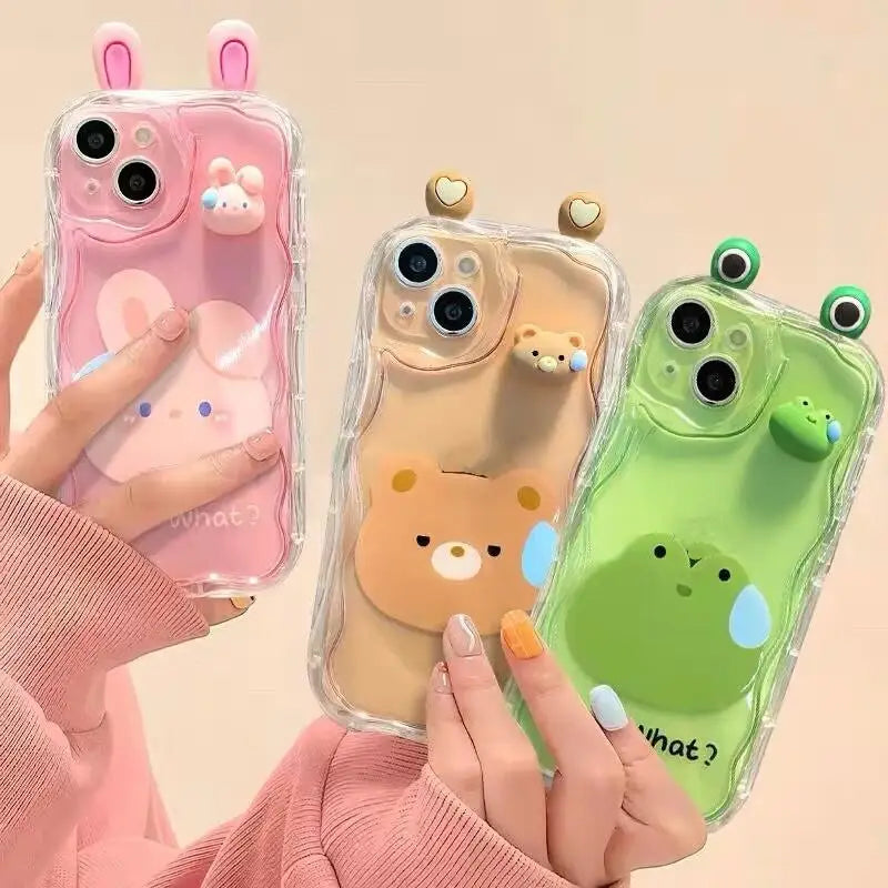 Carcasa de animalitos iphone 11 al 15 (Parte 2)