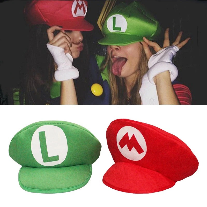 Gorro de Mario y Luigi
