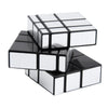 Cubo Magic Rubik Espejo Dorado y Plateado
