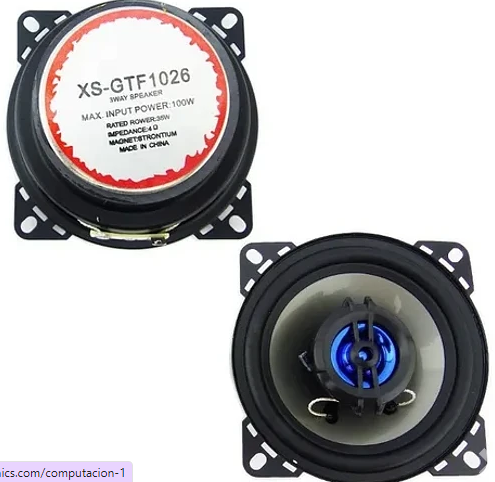 Parlante para Auto 100 Watts (4 Pulgada)