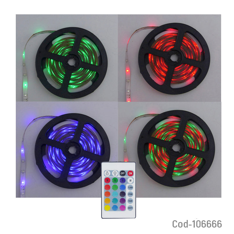 Tira Led 5 metros (3 colores)