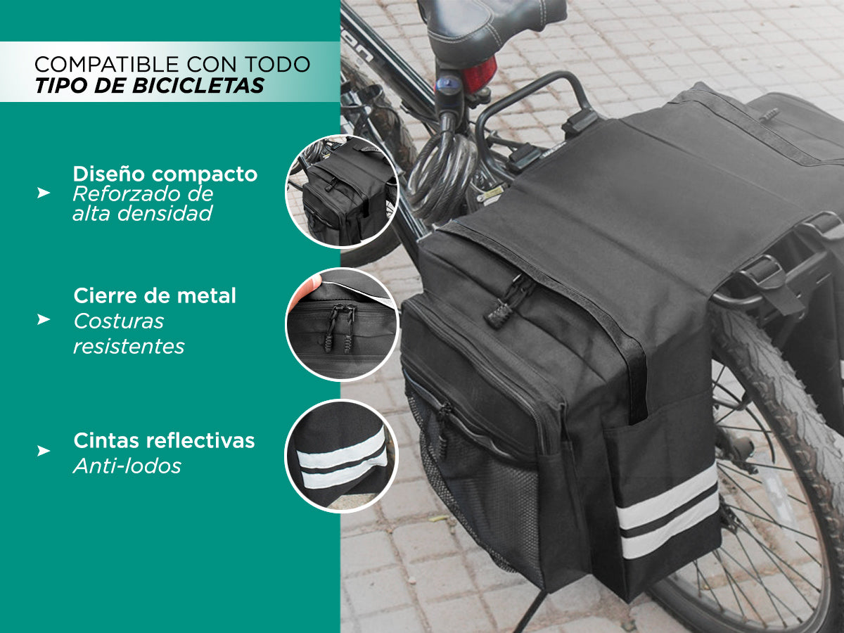 Bolso Alforja para Bicicleta