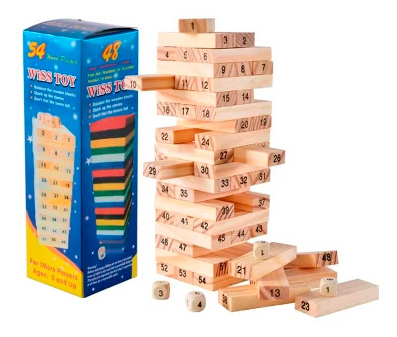 Jenga con Dados (Numerico)