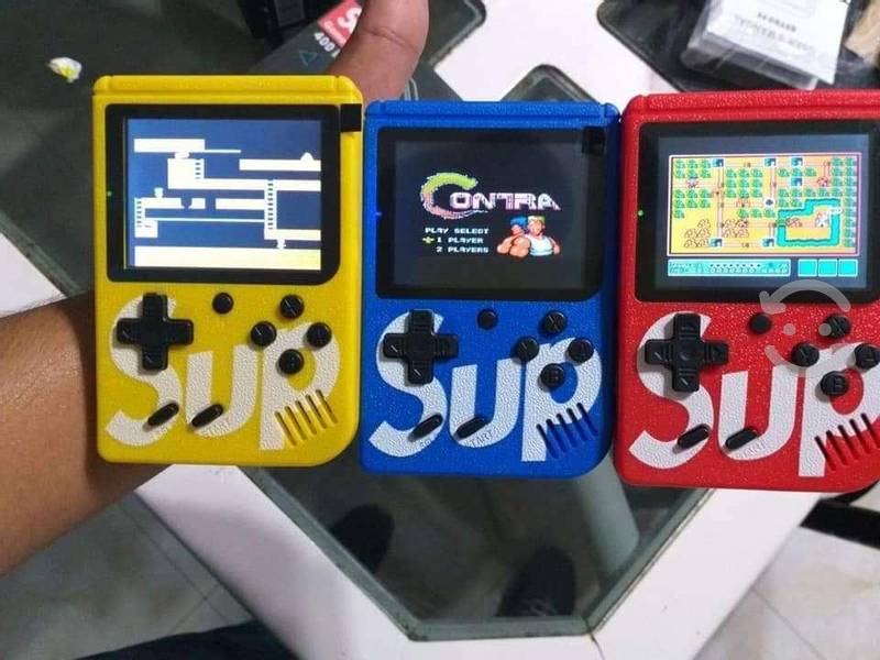 Consola de Videojuego Portátil Recargable (Juegos Clásicos)