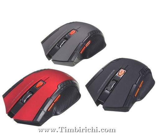 Mouse Inalámbrico (Estilo Gamer)