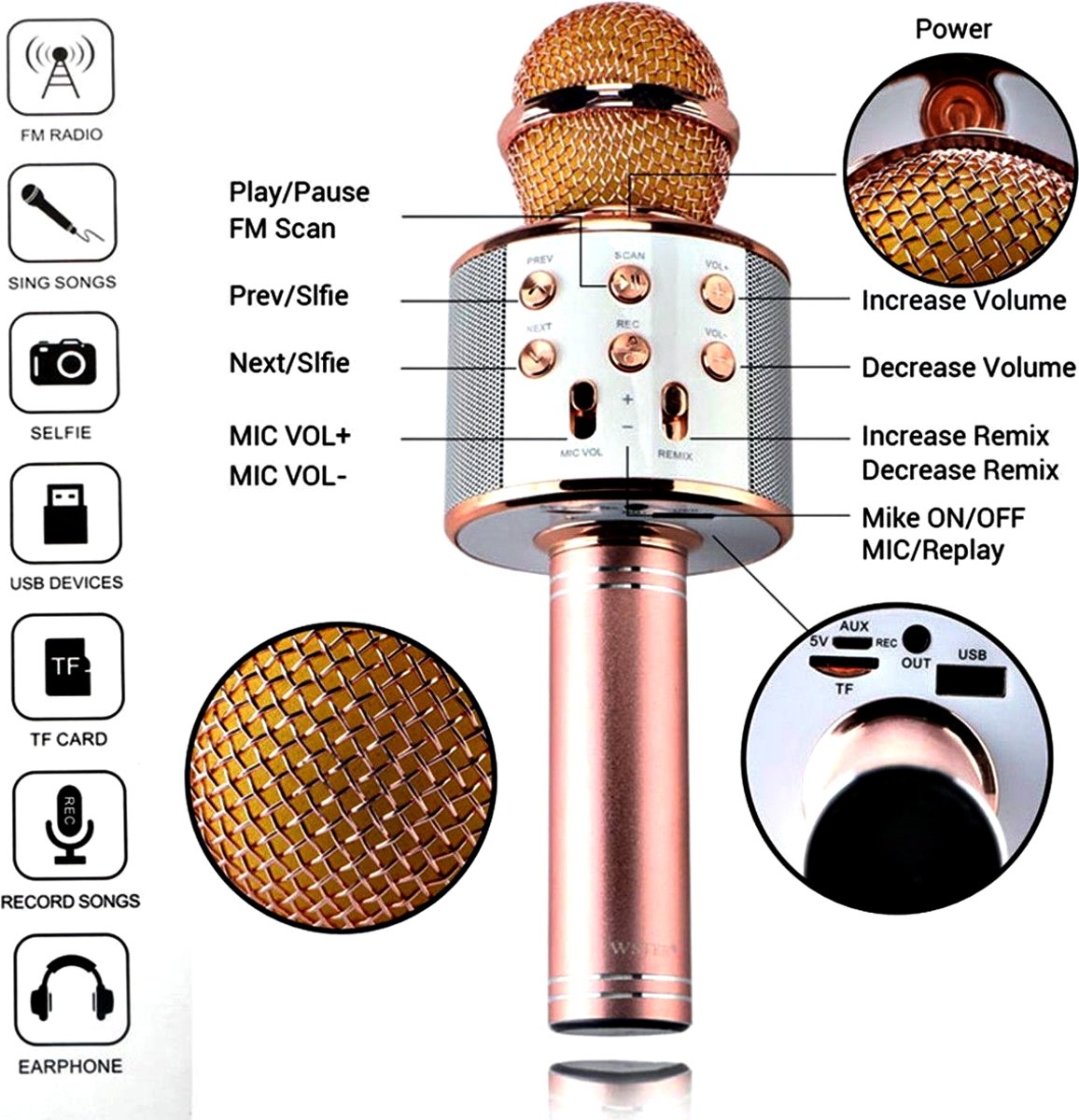 Microfono Karaoke