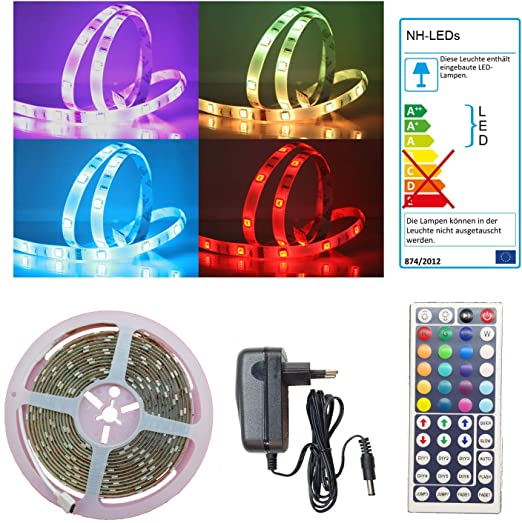 Tira Led 5 metros (16 Colores)