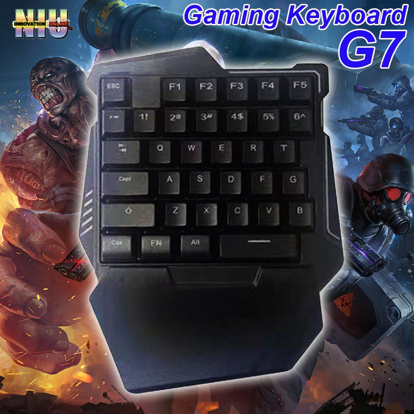 Teclado Gamer (Una Mano) con Cable