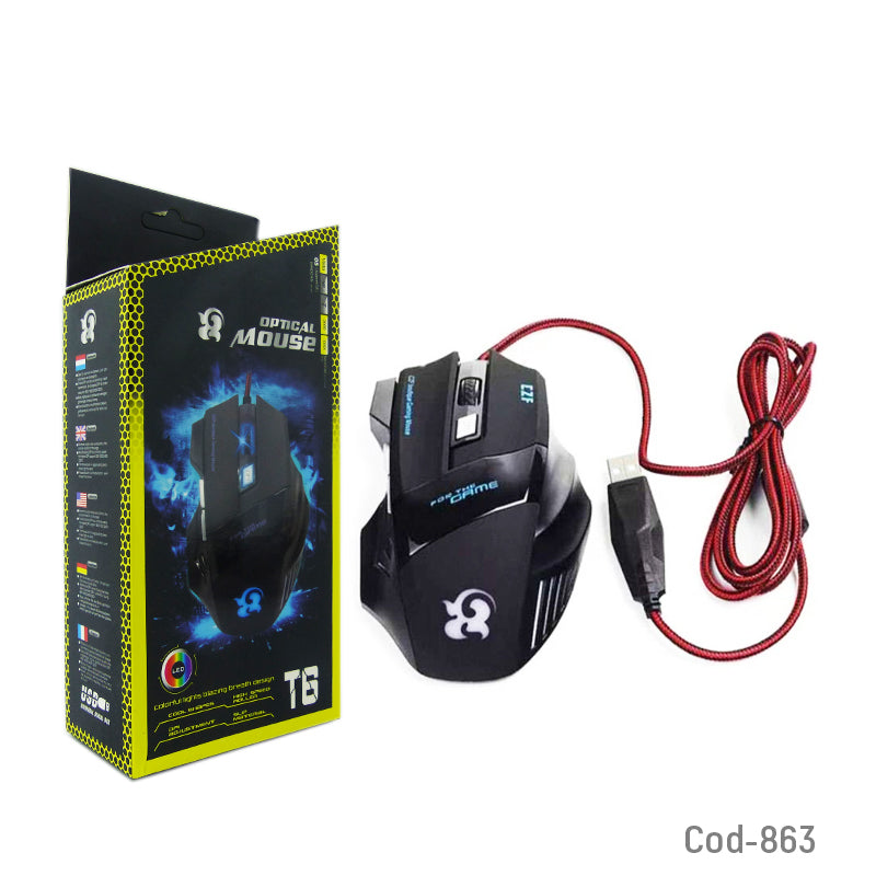 Mouse Gamer T6