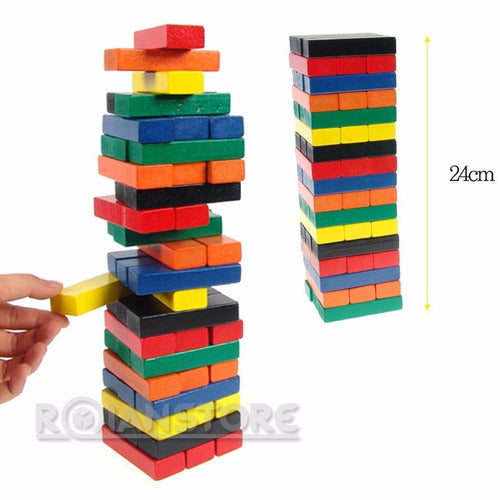 Jenga con Dados (Colores)