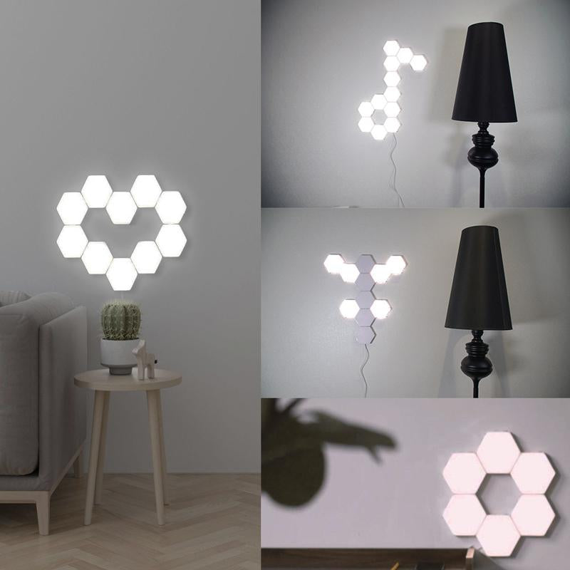 Luz Led Touch Modular Streaming (4 Led + 1 Cargador)